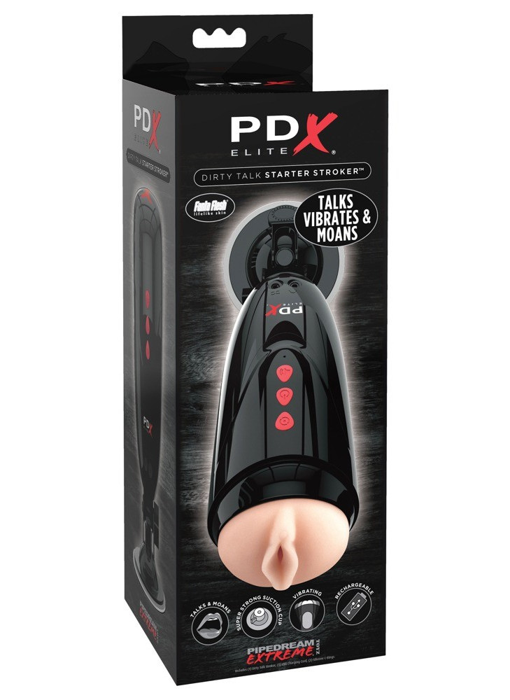 Dirty Talk Starter Stroker